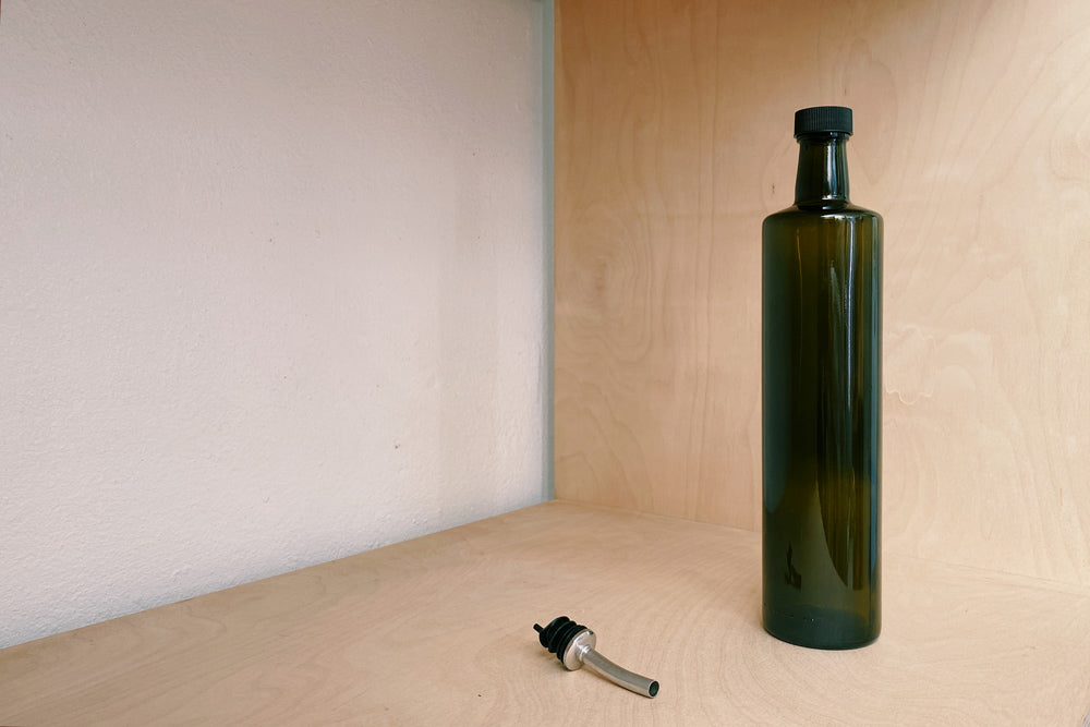 750ml Dark Olive Bottle